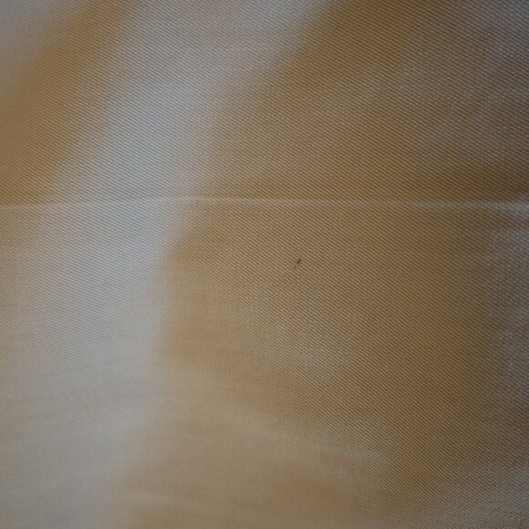 Brunello Cucinelli Beige Pants Monili Trim Belt Loop Virgin Wool Size 14 - Picture 9 of 10